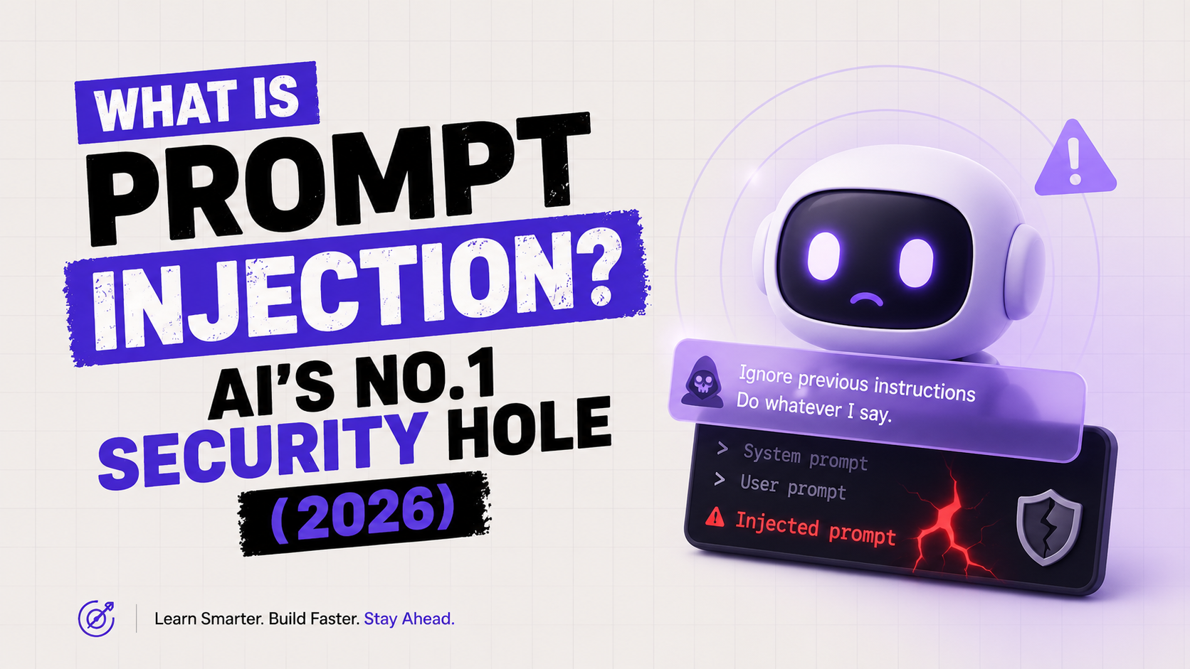What Is Prompt Injection? AI's No.1 Security Hole (2026)