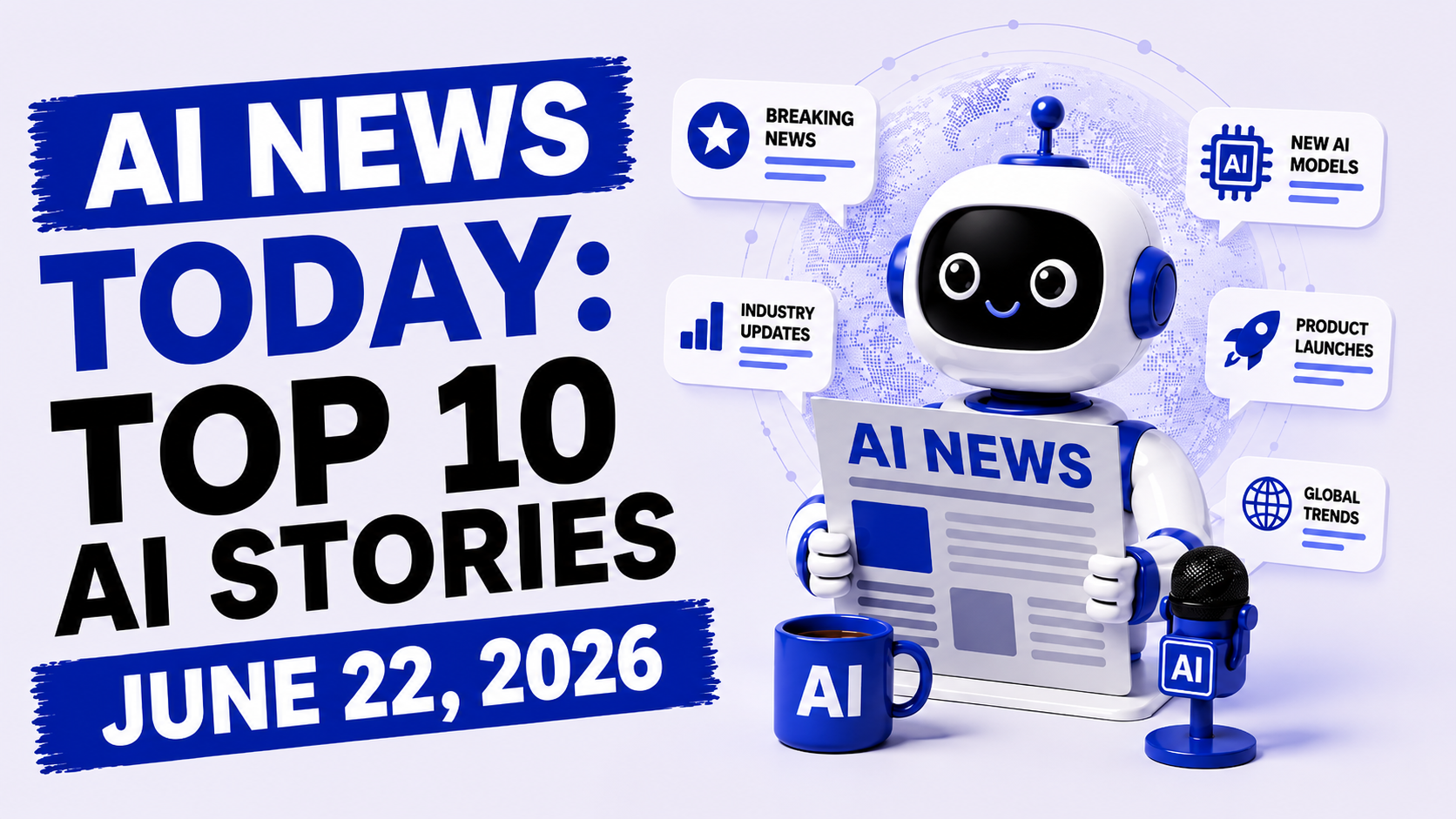 AI News Today June 22 2026: Top 10 Stories