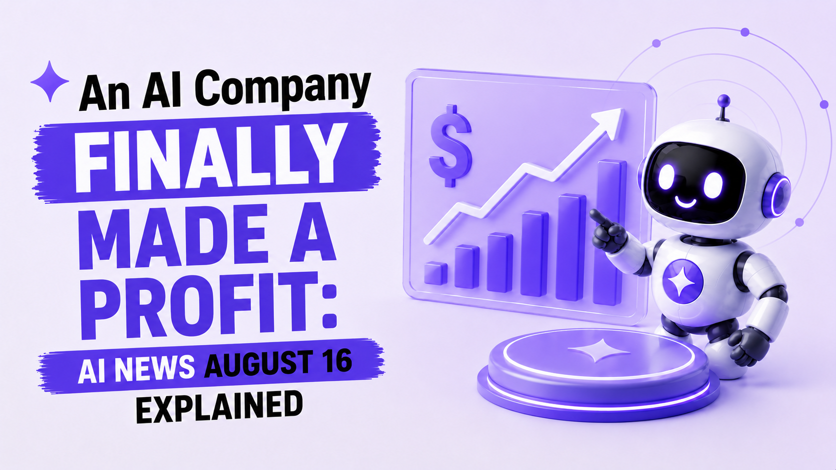 An AI Company Finally Made a Profit: AI News August 16 Explained