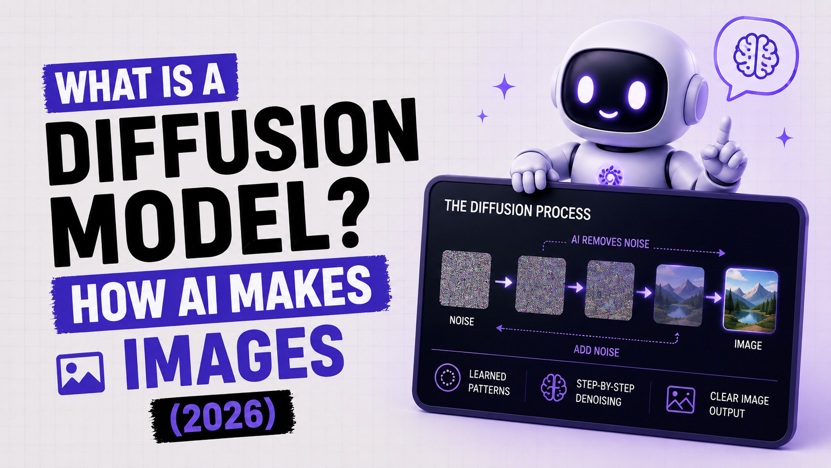 What Is a Diffusion Model? How AI Makes Images (2026)
