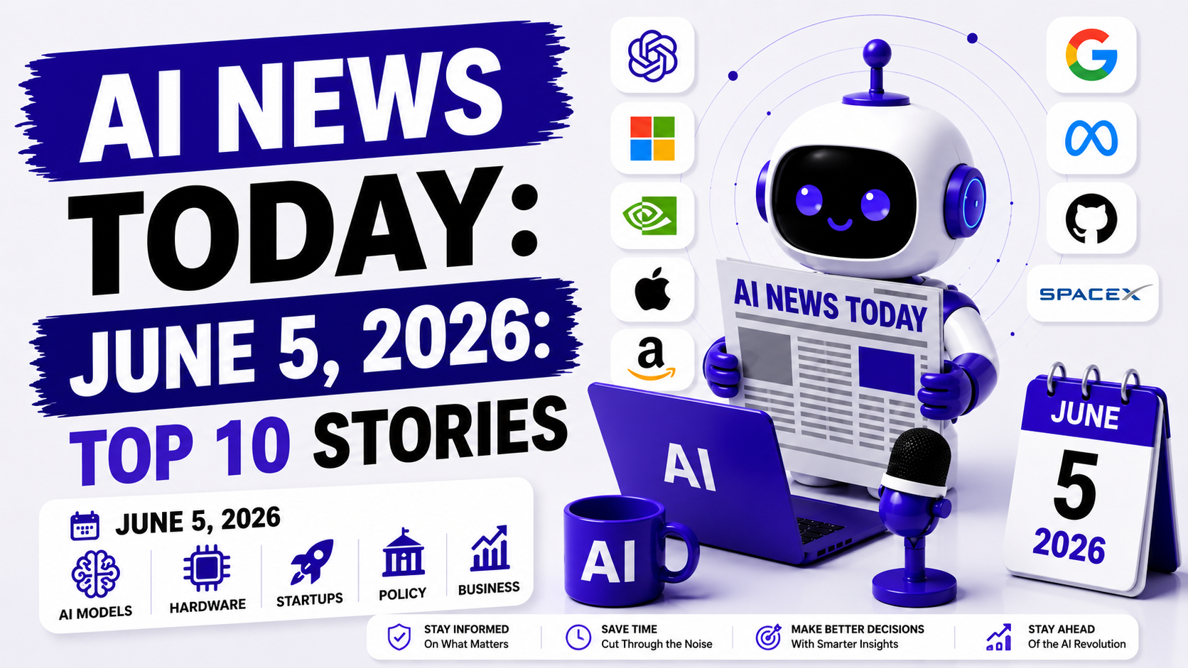AI News Today: Top 10 AI Stories - June 5, 2026