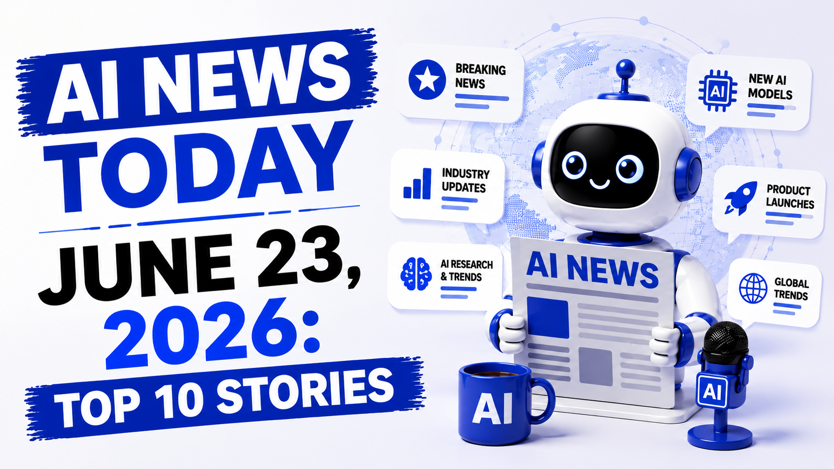AI News Today June 23 2026: Top 10 Stories