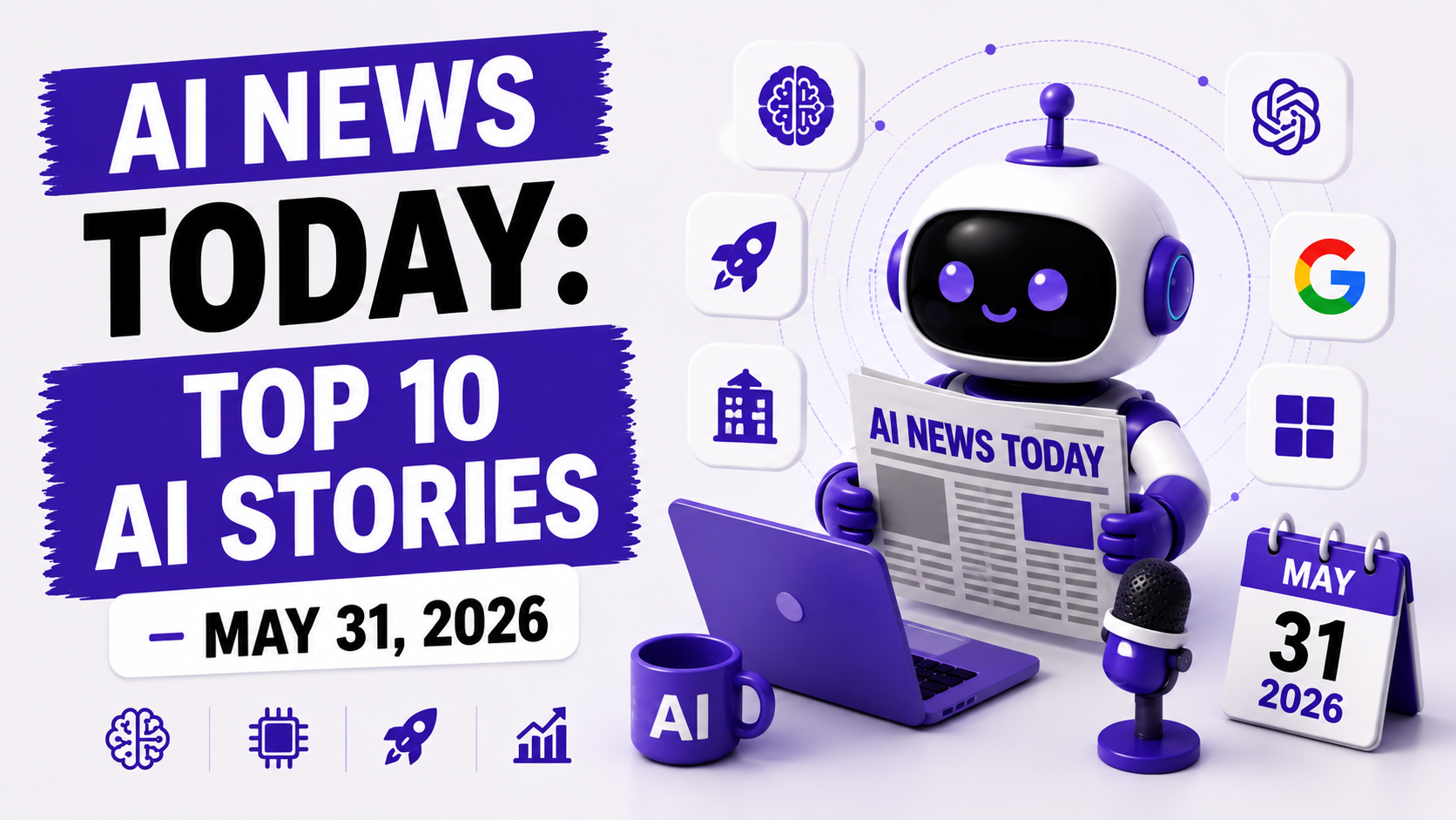 AI News Today: Top 10 AI Stories - May 31, 2026