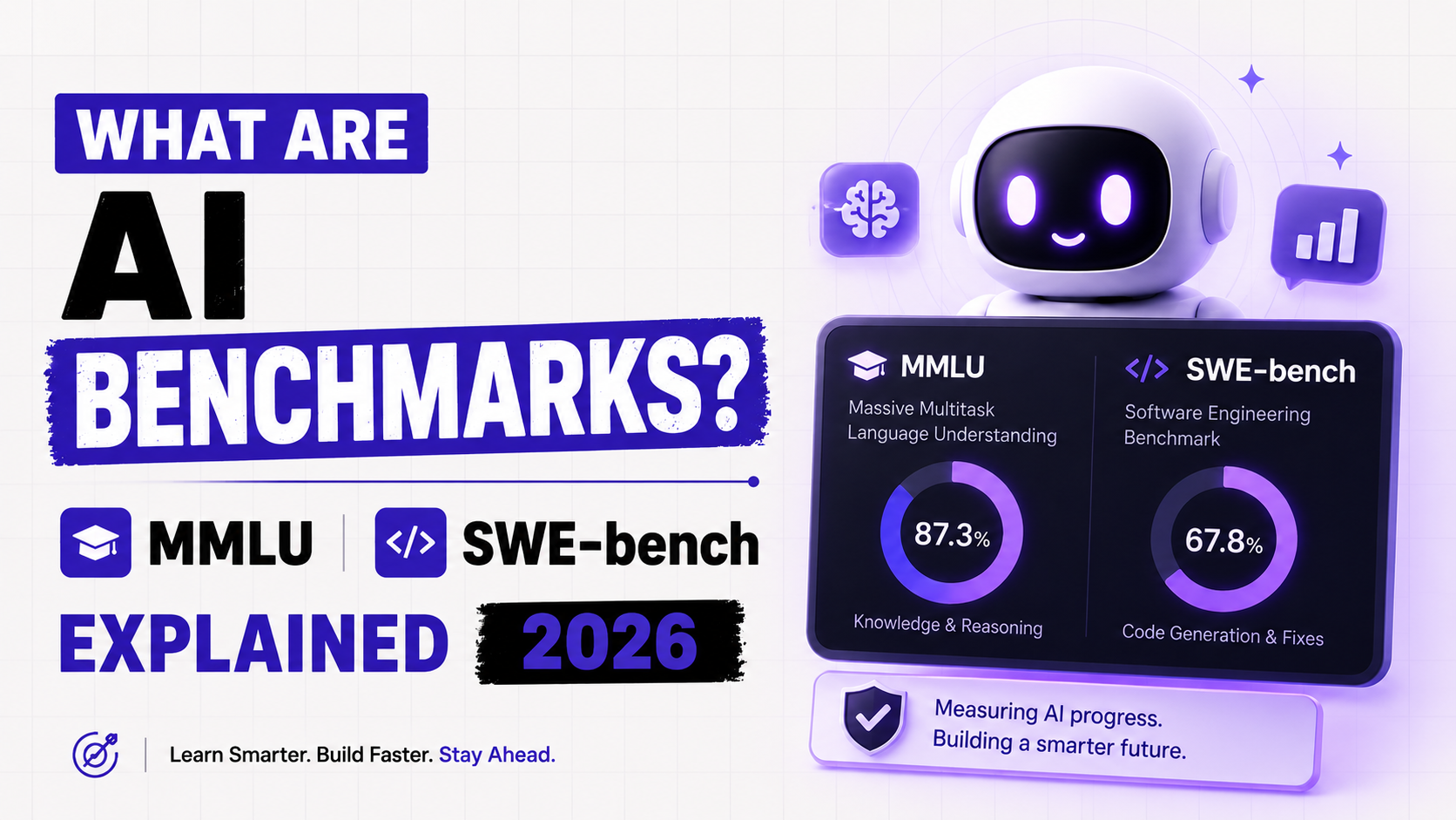 What Are AI Benchmarks? MMLU & SWE-bench Explained 2026