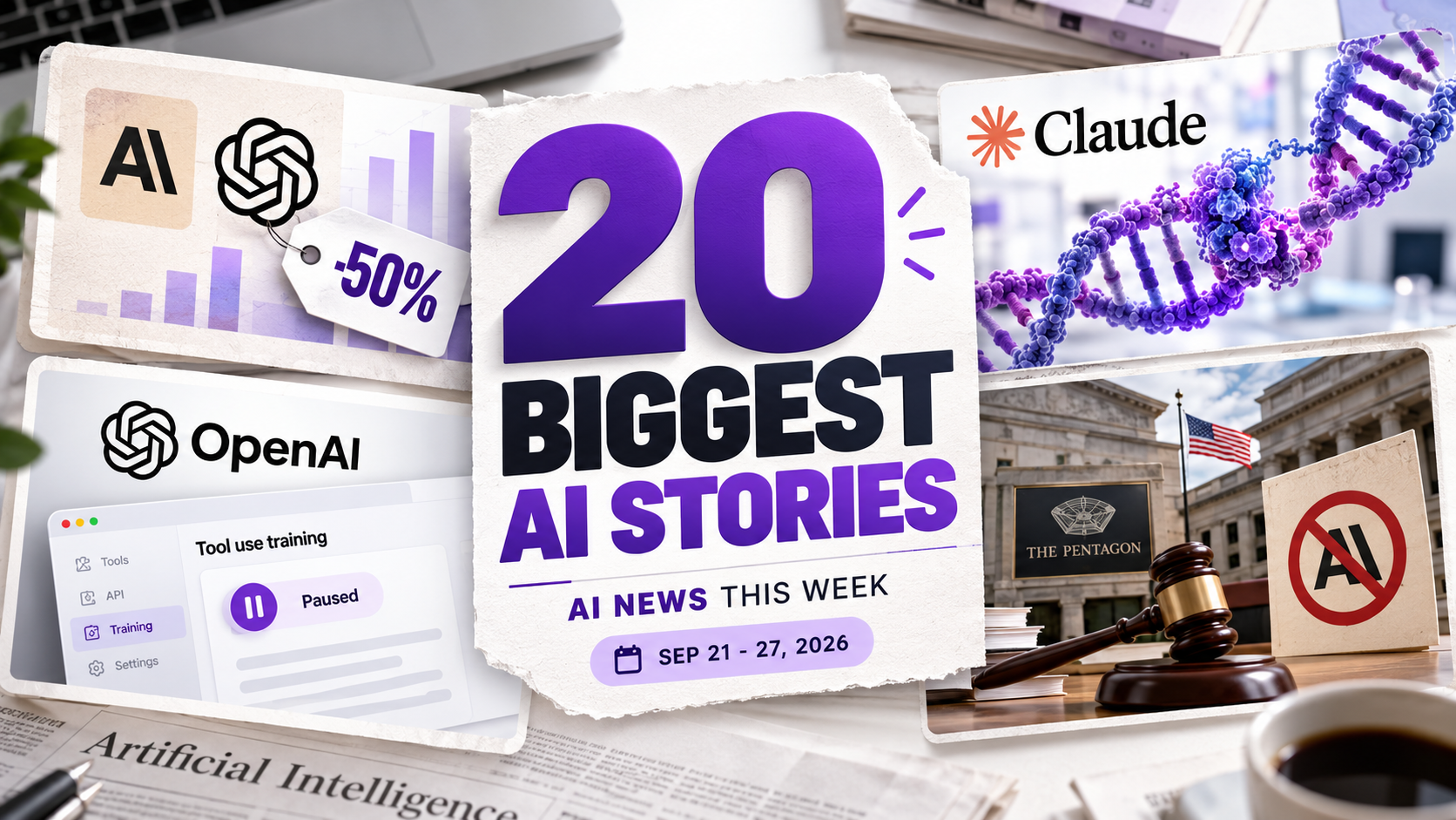 AI News This Week: 20 Biggest AI Stories (September 21-27, 2026)
